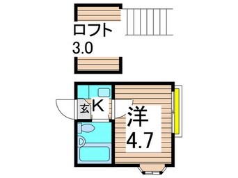 間取図 プラザドゥブラーハム