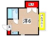 ピノ日吉 1Rの間取り