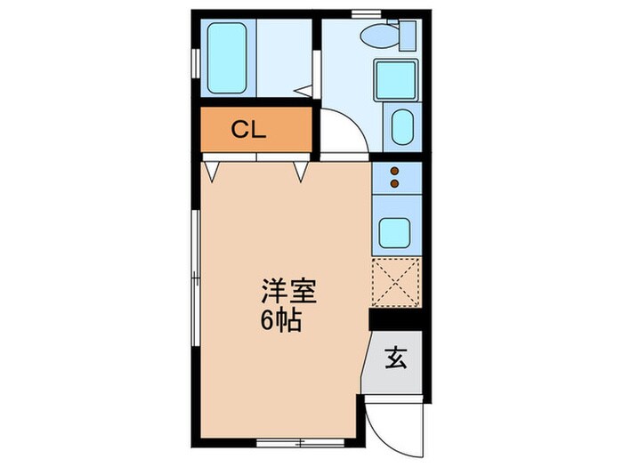 間取り図 ヘレマフラット駒沢