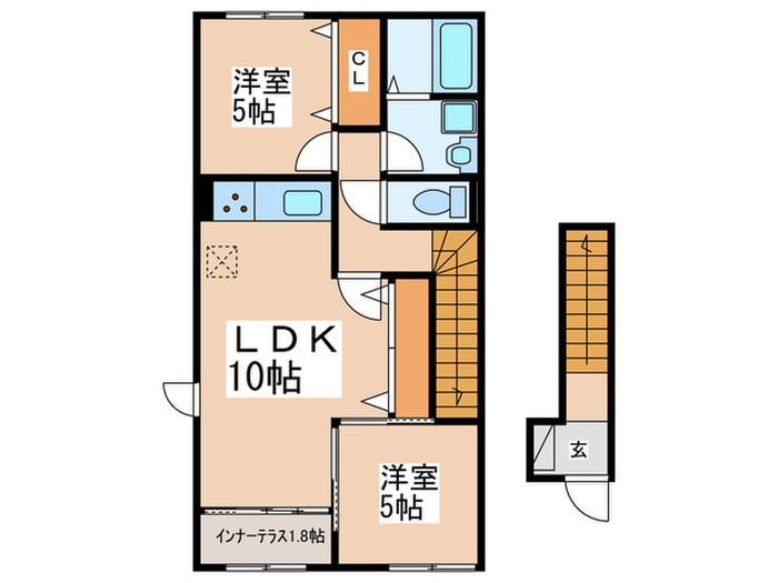間取り図 エクセレントＹ・Ｋ・Ⅱ