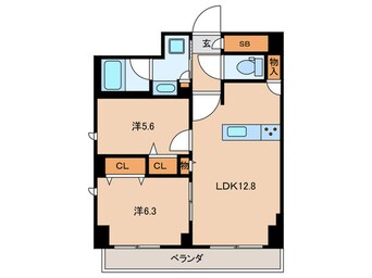 間取図 ロイジェント志村坂上