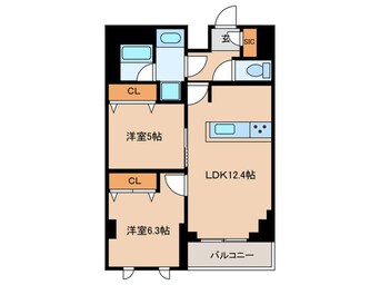 間取図 ロイジェント志村坂上