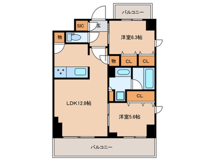 間取図 ロイジェント志村坂上