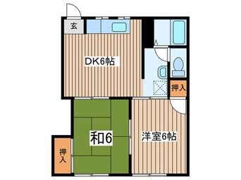 間取図 藤ハイツ