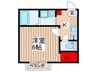 リアン大和田 1Kの間取り