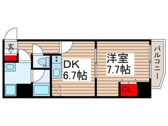 間取図 GENOVIA南千住Ⅴskygarden