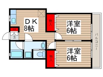 間取図 グリーンエイト