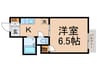 クレスト中落合 1Kの間取り