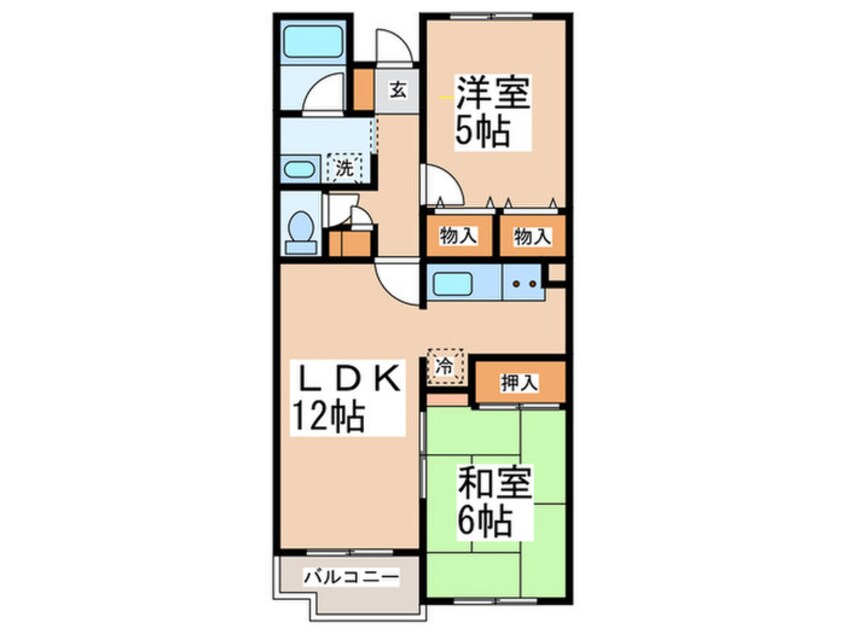 間取図 テラス都筑中央公園