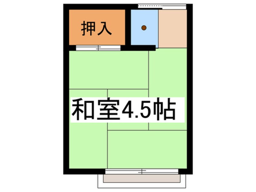 間取図 第一つくば荘