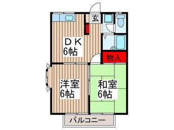 間取図 エステートピアコムＡ