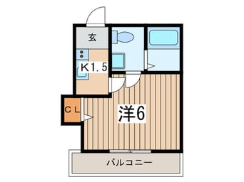 間取図 カーサ・デ・ナル鶴間