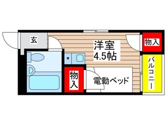 間取図 ライフコーポ平井