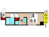 ワコーレ亀有２（603） 1Kの間取り