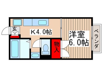 間取図 プレジュ－ル公陽