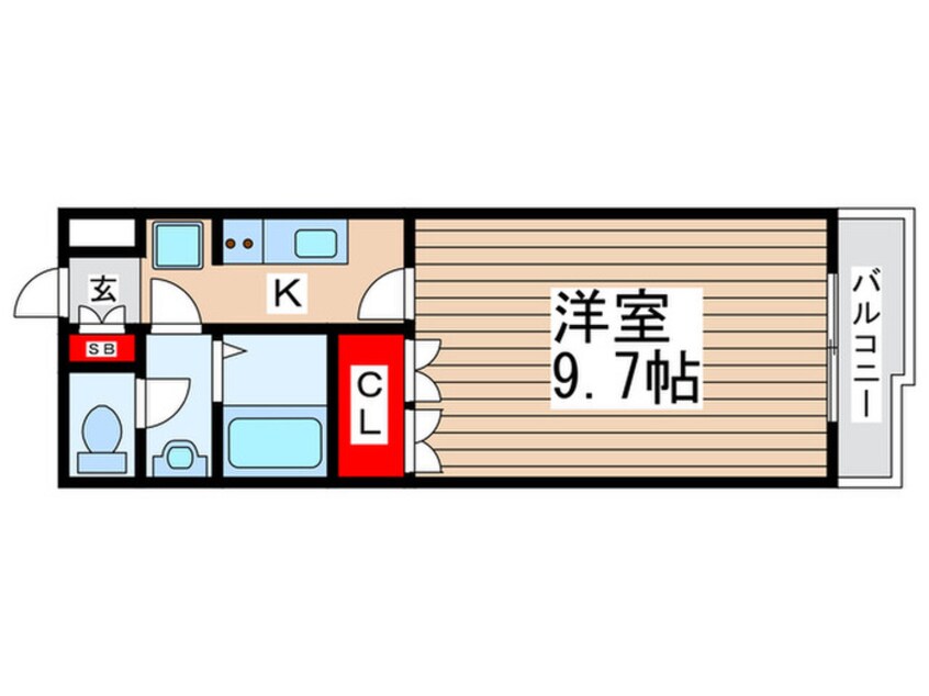 間取図 Ｓｔ．Ｌａｗｒｅｎｃｅ