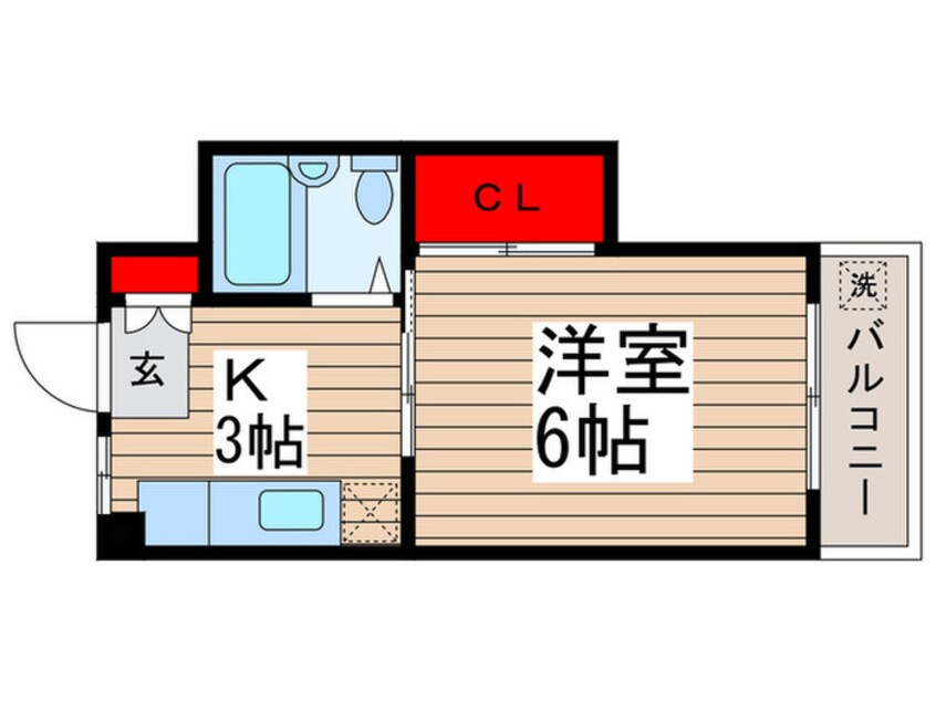 間取図 サンハイツ