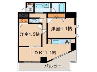 間取図 ジョイシティ小石川植物園