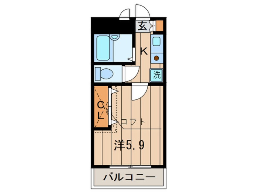 間取図 ラ・グロリアス