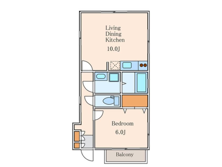 間取図 ルミエ－ル白金台