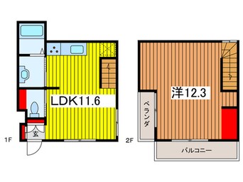 間取図 新中里戸建て