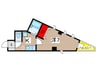 グランドハイツ住吉 1Kの間取り