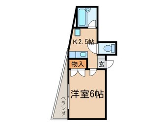 間取図 グランドハイツ住吉