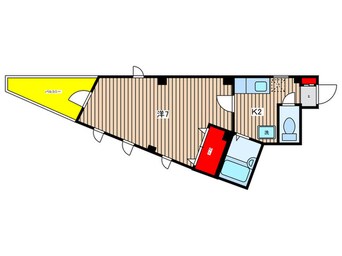 間取図 グランドハイツ住吉