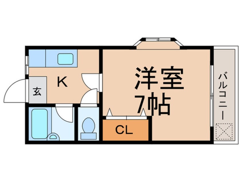 間取図 ブルースカイ
