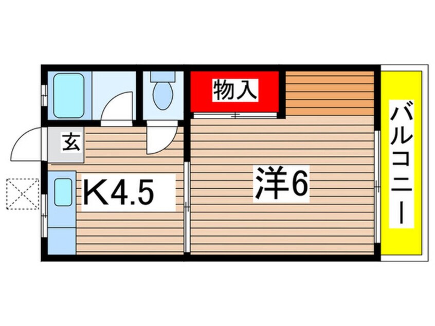 間取図 多摩サニーハイツ