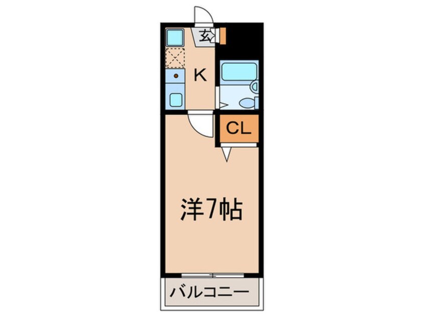 間取図 Uハイム　ＵＣＨＩＫＩ