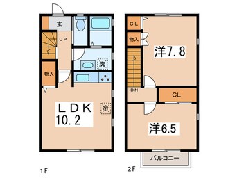 間取図 フィールドアイランドA棟