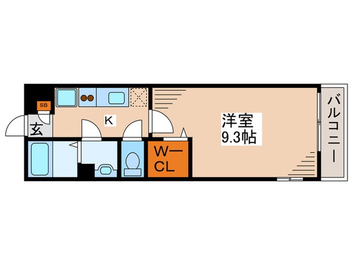 間取り図 リブリ・プランドール