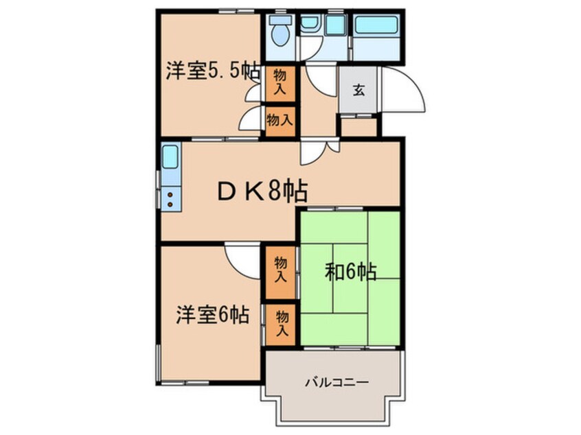 間取図 第一秀恵レジデンス