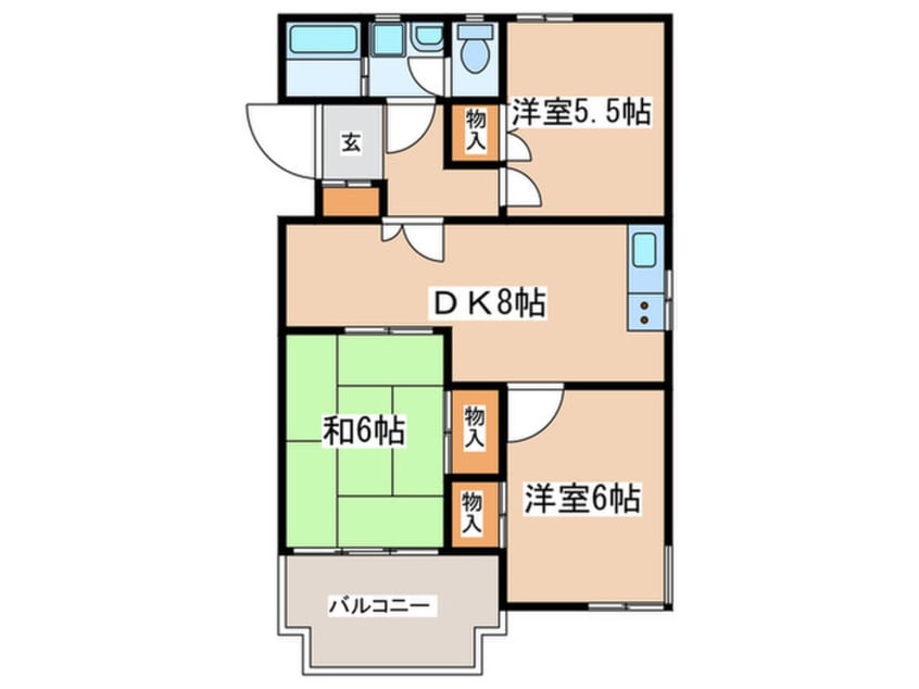 間取図 第一秀恵レジデンス
