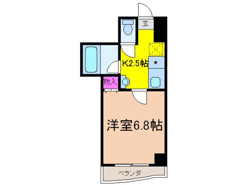 間取図 アクアヴィラ