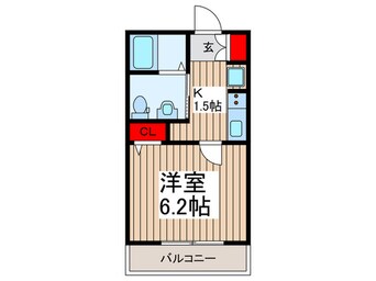 間取図 ウィングコート南浦和