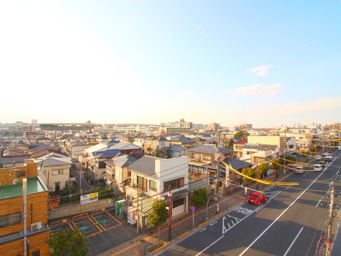 室内からの展望 リーリオ堀切