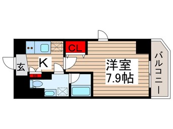 間取図 ルフレ　イムーブル北千住(502)