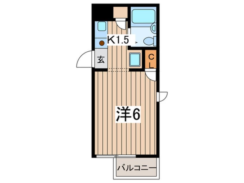 間取図 レジデンス大和駅中央