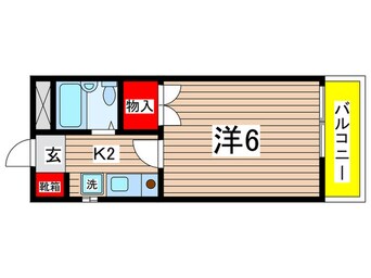 間取図 ソレイユ稲田堤