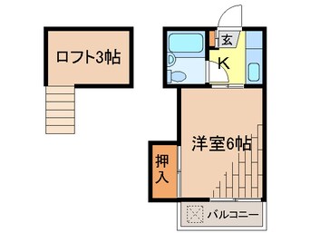 間取図 コ－ポ錦