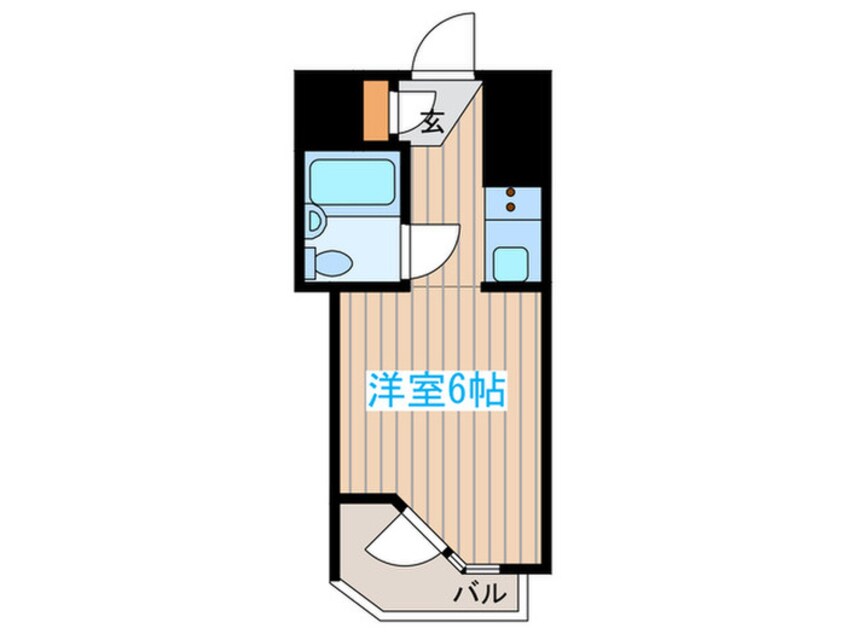 間取図 パレスハイツ千歳烏山（405）