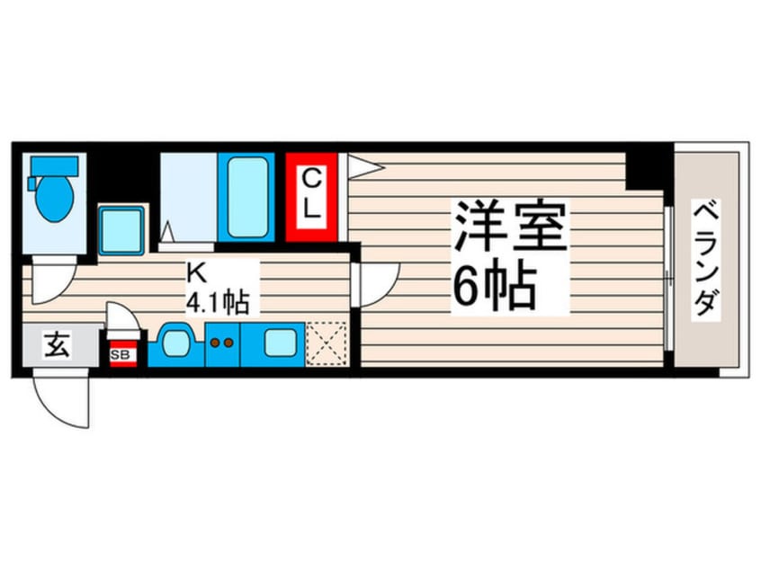 間取図 マリエッタ町屋