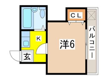 間取図 コ－ジ－ハイツ沼田