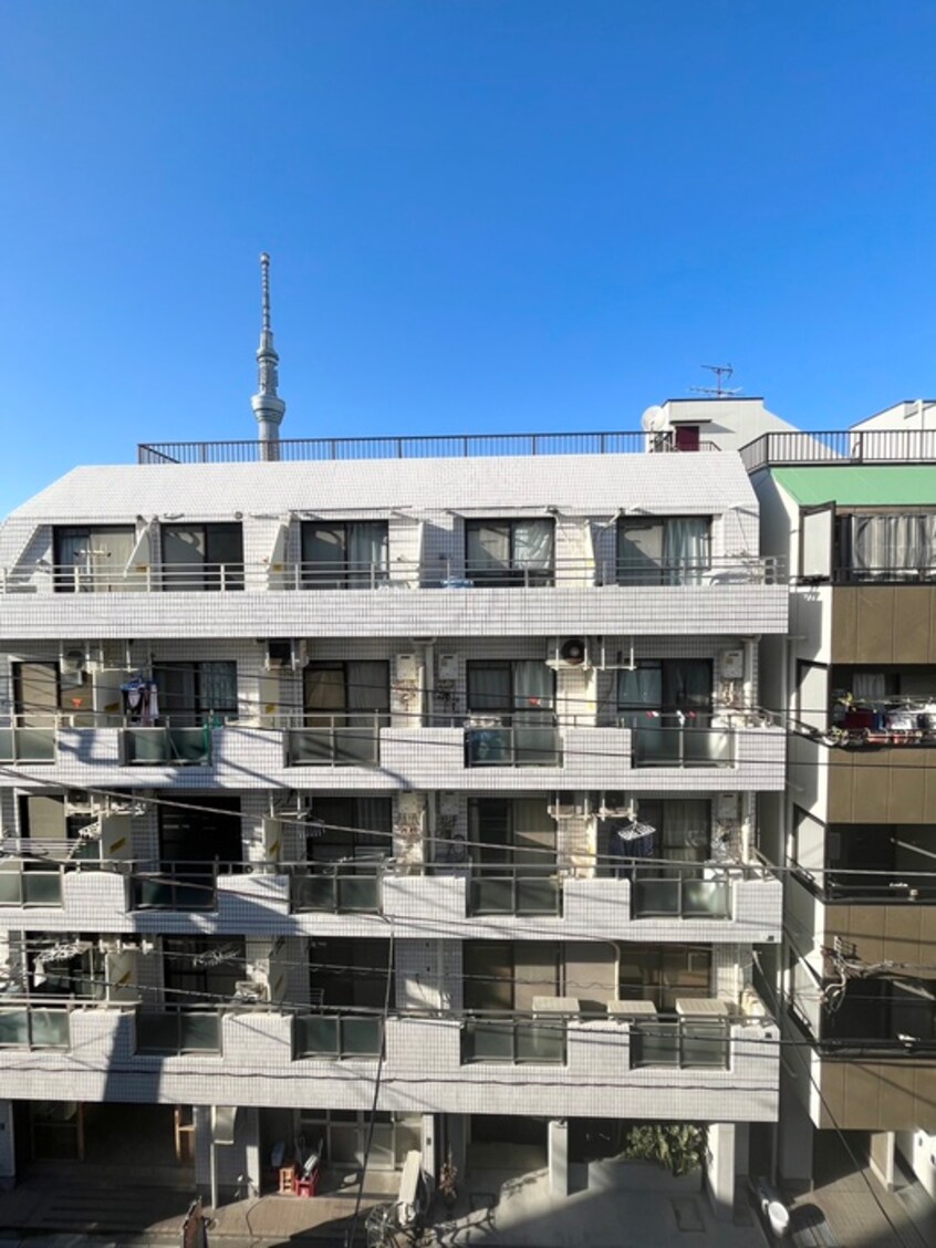 室内からの展望 TTプレイス錦糸町