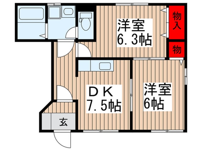 間取り図 メゾンＴＯＫＩ