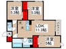 仮）足立区鹿浜5丁目PJ 3LDKの間取り