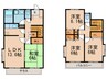 カエデハウスＢ 4LDKの間取り