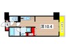 レジデンス両国駅前 1Rの間取り
